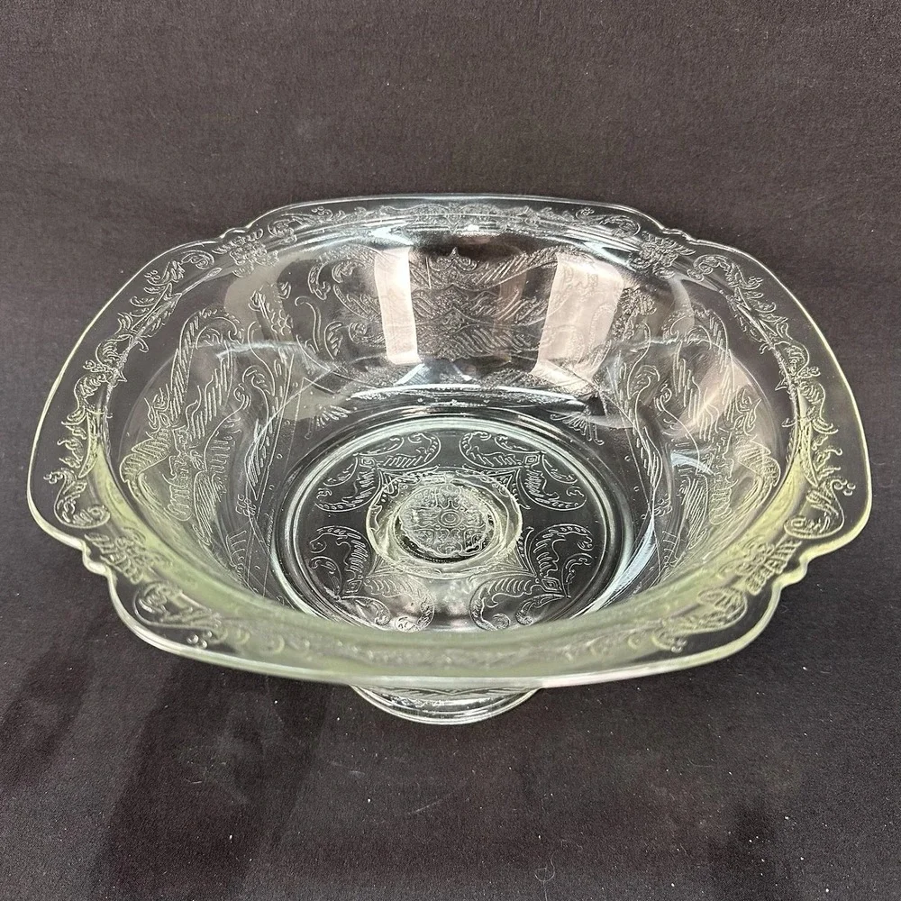 Indiana Glass 'Recollection '9 3/8